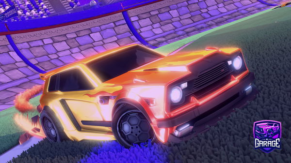 A Rocket League car design from JRGN