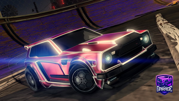 A Rocket League car design from BronzyBV