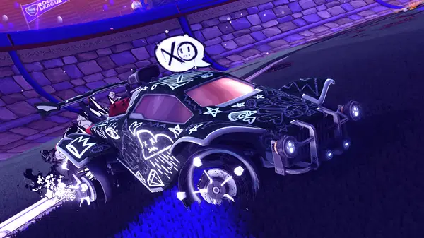 A Rocket League car design from TylerProo