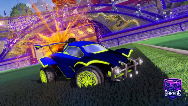 A Rocket League car design from Joelito6336