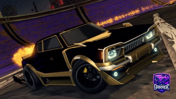 A Rocket League car design from LeonHlzyy