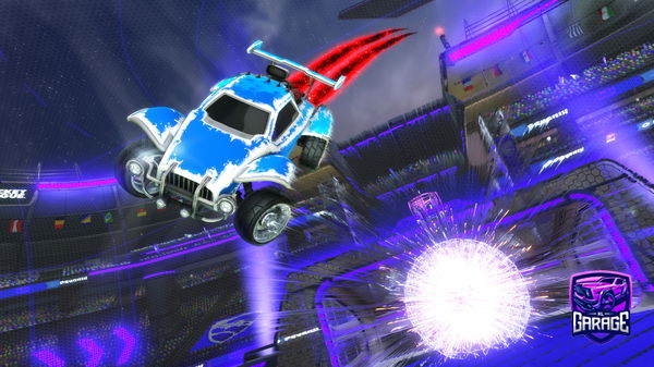 A Rocket League car design from fergundy13