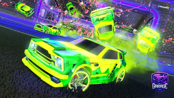 A Rocket League car design from shiranko