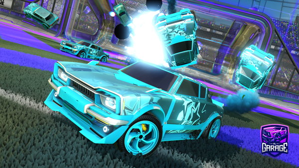 A Rocket League car design from LAXO494