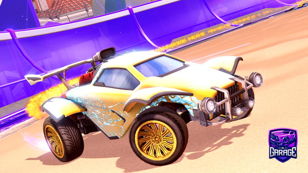 A Rocket League car design from K9_RACER