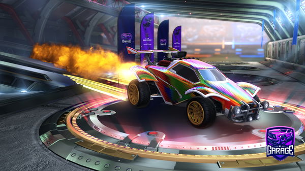A Rocket League car design from ShpeckyBen