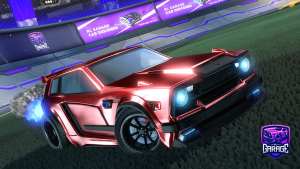 A Rocket League car design from crzZ97benji