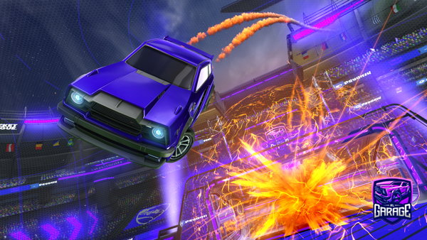A Rocket League car design from DuzC4nt