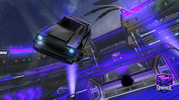 A Rocket League car design from Tixm