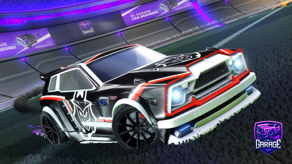 A Rocket League car design from Voi1dzxxx