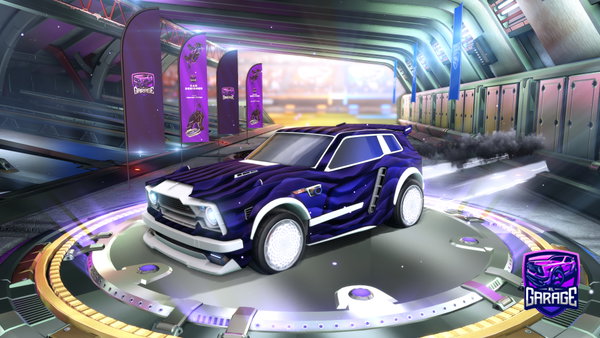 A Rocket League car design from kokepirey