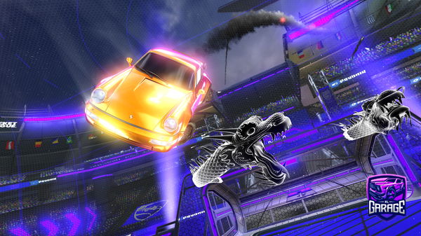 A Rocket League car design from pollofritto200