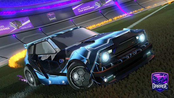 A Rocket League car design from Eli_30curry