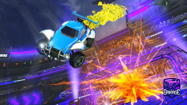 A Rocket League car design from Schlawuzzi