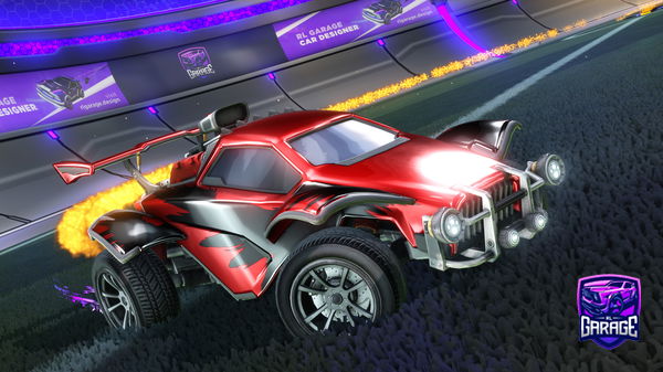 A Rocket League car design from OnlyARgegen