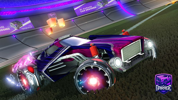 A Rocket League car design from pixl_