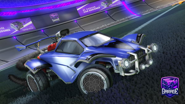 A Rocket League car design from ticarbide