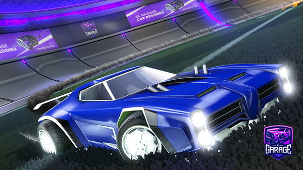 A Rocket League car design from whitewarrior11