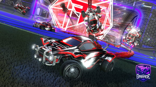 A Rocket League car design from arfa2k