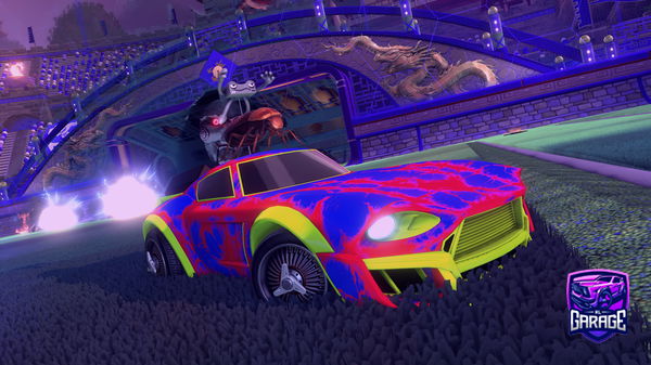 A Rocket League car design from DRAGONSLAYER8091