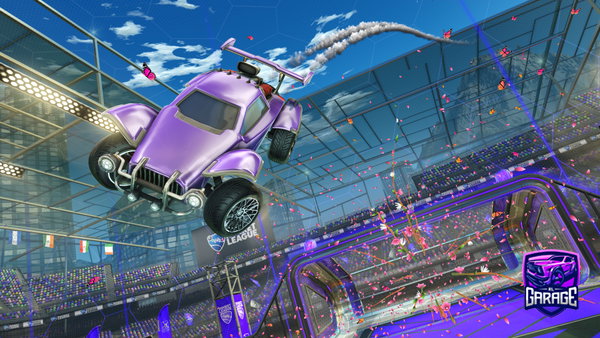 A Rocket League car design from Ahoy