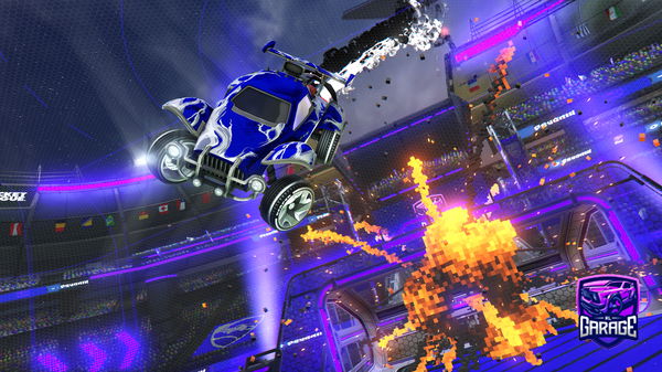 A Rocket League car design from Jaboingis