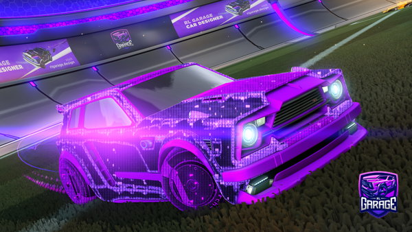 A Rocket League car design from Juicyprods_YT