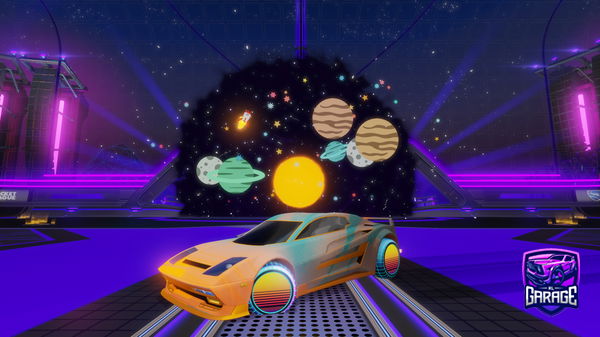 A Rocket League car design from sleeepyaswell