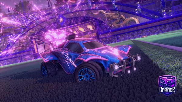 A Rocket League car design from KFCTeaBrooks
