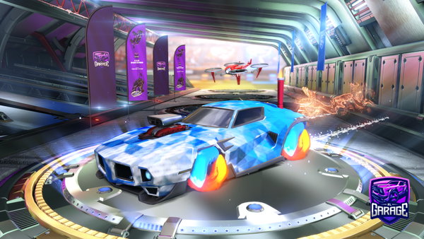 A Rocket League car design from sheszy