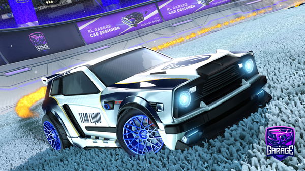 A Rocket League car design from Wavex02