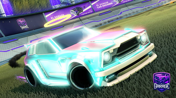 A Rocket League car design from xXFoxtecXx