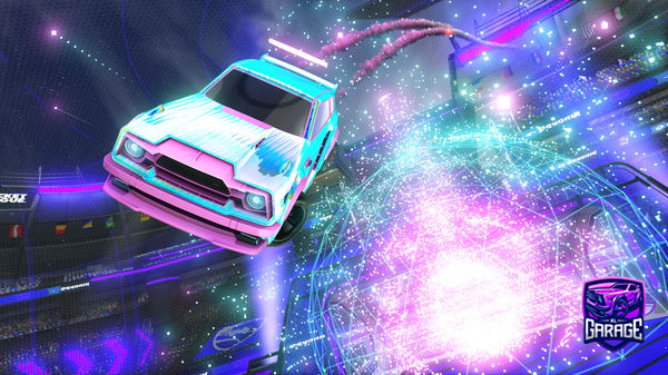 A Rocket League car design from Smartestboy8