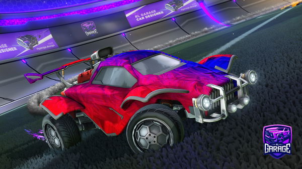 A Rocket League car design from Tekzero