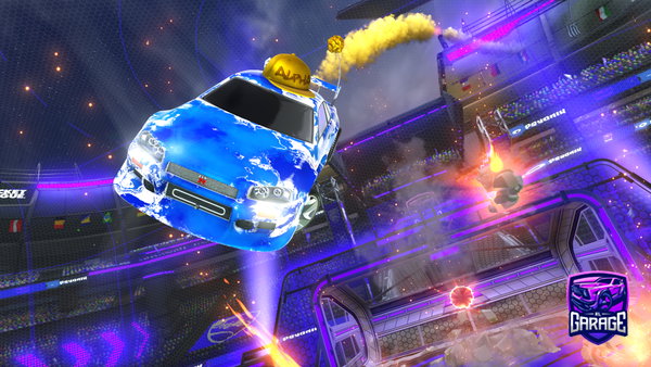 A Rocket League car design from prokillersbiper9