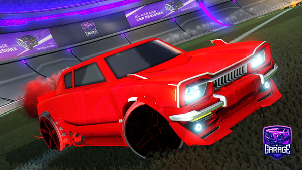 A Rocket League car design from rrtb505050