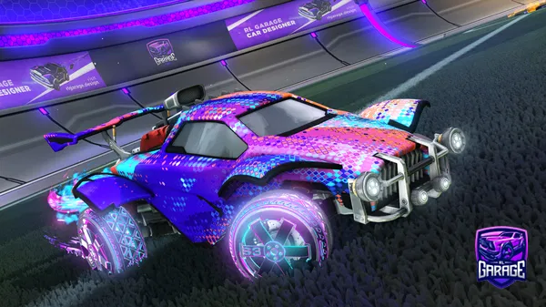 A Rocket League car design from Synat