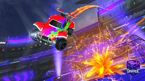 A Rocket League car design from WrathOfPitBoss