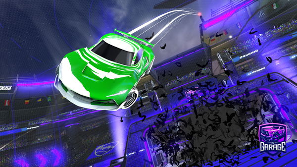 A Rocket League car design from frogfhjdihvme