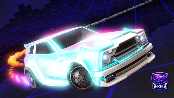 A Rocket League car design from Jakeyboi360