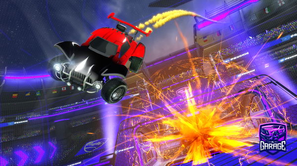 A Rocket League car design from Coop24441