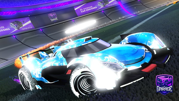 A Rocket League car design from felwinterRL