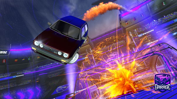 A Rocket League car design from BountyUK