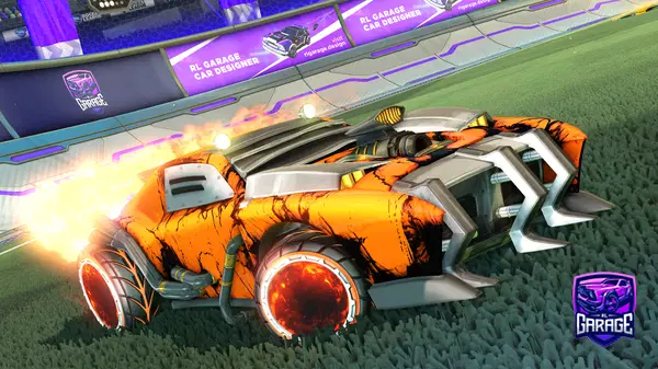 A Rocket League car design from ZAPro77