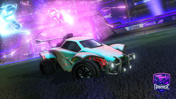 A Rocket League car design from Sqlarr