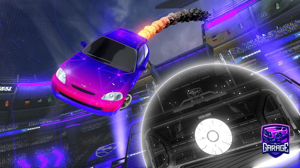 A Rocket League car design from paszu