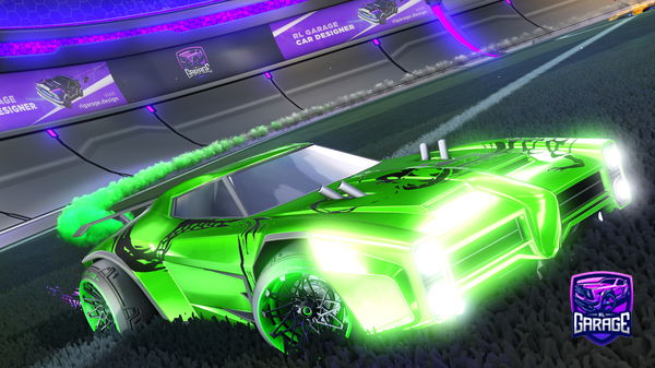 A Rocket League car design from dirtbikekid81