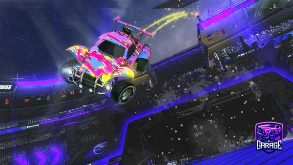 A Rocket League car design from GamerLM