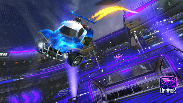 A Rocket League car design from TTFNAX