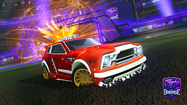 A Rocket League car design from FishstickG